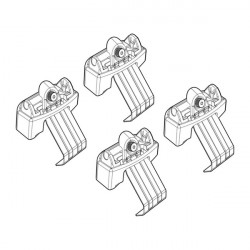 Nordrive MAZDA 3 5D 02/19> KIT ΑΚΡΑ (ΠΟΔΙΑ) ΓΙΑ ΜΠΑΡΕΣ NORDRIVE
