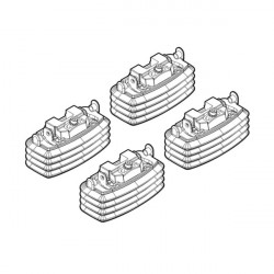Nordrive MERCEDES A-KLAS W169 3D/5D 9/04-4/10 KIT ΑΚΡΑ (ΠΟΔΙΑ) ΓΙΑ ΜΠΑΡΕΣ NORDRIVE