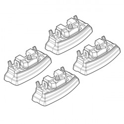 Nordrive MERCEDES B-KLAS W246 10/11> KIT ΑΚΡΑ (ΠΟΔΙΑ) ΓΙΑ ΜΠΑΡΕΣ NORDRIVE