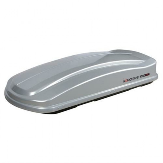 Nordrive Μπαγκαζιέρα 530LT D-BOX Ασημί με διπλό άνοιγμα NORDRIVE
