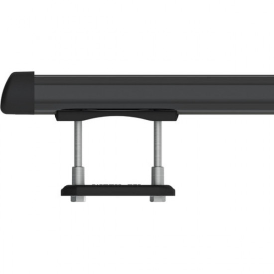Nordrive ΜΠΑΡΑ S/W CLUB ΜΑΥΡΗ 120cm ΧΩΡΙΣ ΚΛΕΙΔΙ