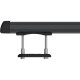 Nordrive ΜΠΑΡΑ S/W CLUB ΜΑΥΡΗ 120cm ΧΩΡΙΣ ΚΛΕΙΔΙ