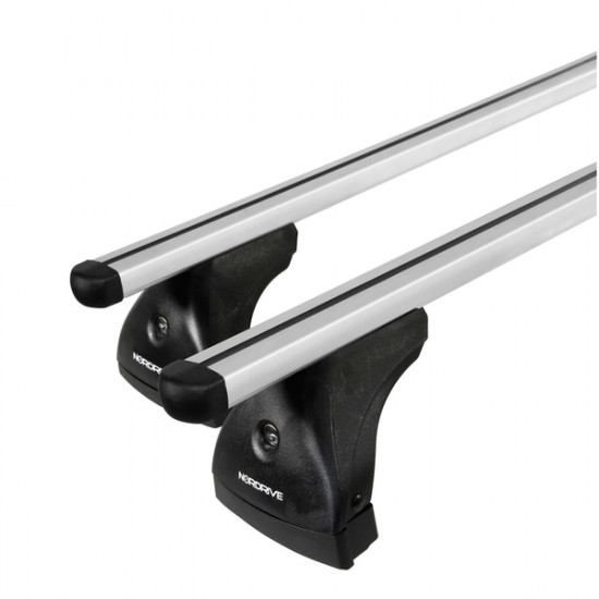 Nordrive ΜΠΑΡΕΣ ΟΡΟΦΗΣ ΑΛΟΥΜΙΝΙΟΥ (L) 127cm HELIO 2 ΤΕΜ. ΧΩΡΙΣ ΚΛΕΙΔΙ max90kg