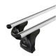 Nordrive ΜΠΑΡΕΣ ΟΡΟΦΗΣ ΑΛΟΥΜΙΝΙΟΥ (L) 127cm HELIO 2 ΤΕΜ. ΧΩΡΙΣ ΚΛΕΙΔΙ max90kg