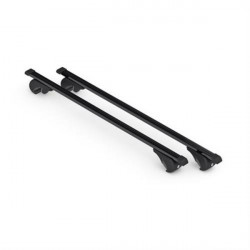 Nordrive ΜΠΑΡΕΣ ΟΡΟΦΗΣ ΓΙΑ S/W RAIL-TOP 112cm ΜΑΥΡΕΣ ΑΠΟ ΑΤΣΑΛΙ ΜΕ ΚΛΕΙΔΙ 2τεμ.