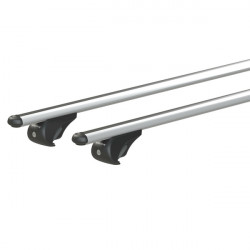 Nordrive ΜΠΑΡΕΣ ΟΡΟΦΗΣ ΓΙΑ S/W RAIL-TOP ΑΛΟΥΜΙΝΙΟΥ 127cm ΜΕ ΚΛΕΙΔΙ 2τεμ.