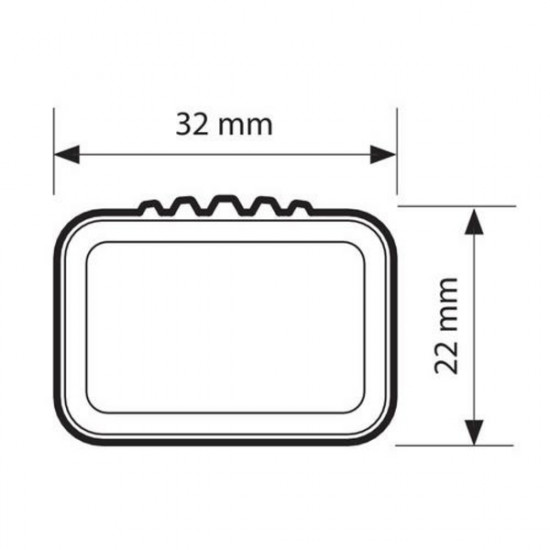 Nordrive Μπάρες Οροφής  (L) 127cm IN RAIL STEEL Σιδερένιες 2τεμ. με κλειδαριές για οχήματα με FLUSH RAILING