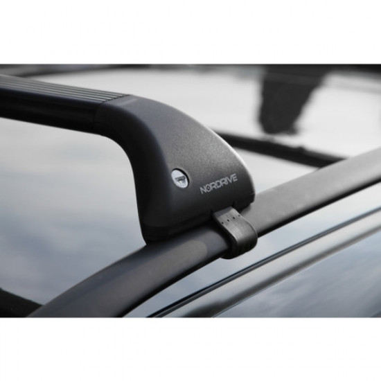 Nordrive ΜΠΑΡΕΣ SW ΜΑΥΡΕΣ SNAP-FIT ΜΕ ΚΛΕΙΔΙ 109-161CM