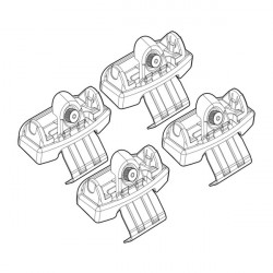 Nordrive NISSAN JUKE 10/10> KIT ΑΚΡΑ (ΠΟΔΙΑ) ΓΙΑ ΜΠΑΡΕΣ NORDRIVE