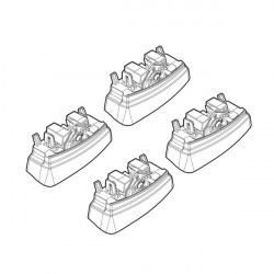 Nordrive PEUGEOT 3008/5008 11/09> KIT ΑΚΡΑ (ΠΟΔΙΑ) ΓΙΑ ΜΠΑΡΕΣ NORDRIVE