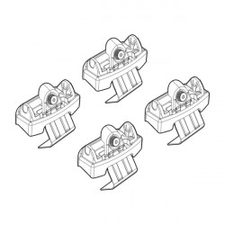 Nordrive RENAULT CLIO V 5D 08/19> KIT ΑΚΡΑ (ΠΟΔΙΑ) ΓΙΑ ΜΠΑΡΕΣ NORDRIVE