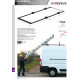 Nordrive ROLLER ΜΕ ΠΡΟΕΚΤΑΣΗ ΓΙΑ ΜΠΑΡΕΣ ΟΡΟΦΗΣ KARGO