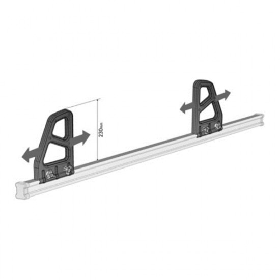 Nordrive STOP ΓΙΑ ΜΠΑΡΕΣ Κ-2 23 cm