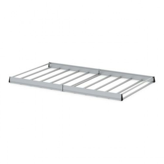 Nordrive ΣΧΑΡΑ ΟΡΟΦΗΣ KARGO RACK 340x145cm ΣΙΔΕΡΕΝΙΑ ΜΕ ΠΛΑΙΝΑ ΠΡΟΦΙΛ ΑΛΟΥΜΙΝΙΟΥ