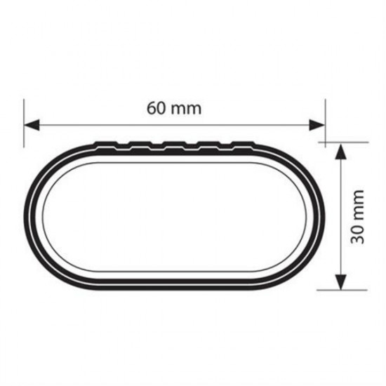 Nordrive Τηλεσκοπικές Μπάρες Μαύρες SNAP-STEEL (L) 100>136cm 2τεμ.