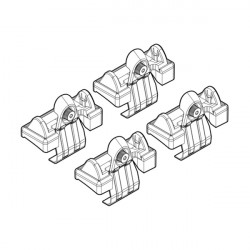 Nordrive TOYOTA COROLLA 5D 01/02>12/07 KIT ΑΚΡΑ (ΠΟΔΙΑ) ΓΙΑ ΜΠΑΡΕΣ NORDRIVE