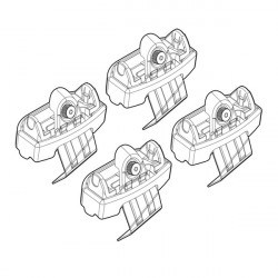 Nordrive VOLVO V40 09/12> KIT ΑΚΡΑ (ΠΟΔΙΑ) ΓΙΑ ΜΠΑΡΕΣ NORDRIVE