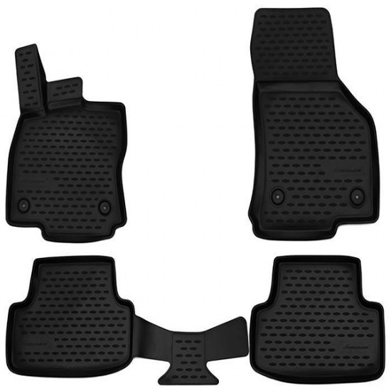 Novline AUDI A3 8V HB 2012-2016 / 2016> ΜΑΡΚΕ ΠΑΤΑΚΙΑ ΣΕ ΣΚΑΦΗ NOVLINE (ΜΑΥΡΟ) - 4 ΤΕΜ.