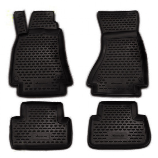Novline AUDI A4 B6 4D 2000>2007 ΜΑΡΚΕ ΠΑΤΑΚΙΑ ΣΕ ΣΚΑΦΗ NOVLINE (ΜΑΥΡΟ) - 4 ΤΕΜ.