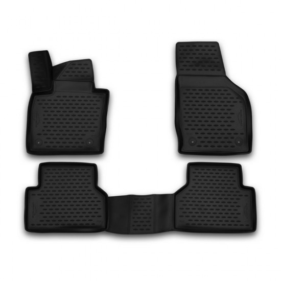 Novline AUDI Q3 02/2015>12/2018 ΜΑΡΚΕ ΠΑΤΑΚΙΑ ΣΕ ΣΚΑΦΗ NOVLINE (ΜΑΥΡΟ) - 4 ΤΕΜ.
