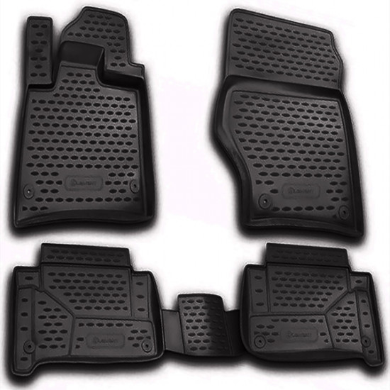 Novline AUDI Q7 2005>2014 ΜΑΡΚΕ ΠΑΤΑΚΙΑ ΣΕ ΣΚΑΦΗ NOVLINE (ΜΑΥΡΟ) - 4 ΤΕΜ.