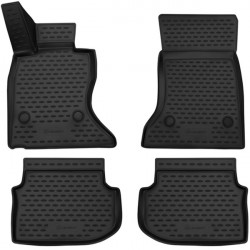 Novline BMW ΣΕΙΡΑ 5 F10 2010-2013 ΜΑΡΚΕ ΠΑΤΑΚΙΑ ΣΕ ΣΚΑΦΗ NOVLINE (ΜΑΥΡΟ) - 4 ΤΕΜ.