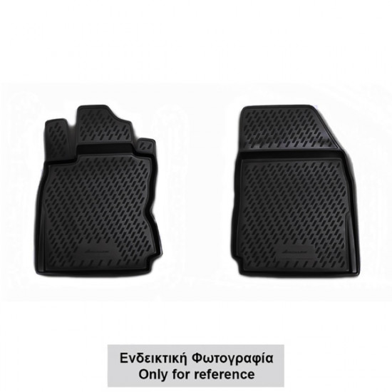 Novline FIAT DOBLO CARGO MAXI 2015> ΜΑΡΚΕ ΠΑΤΑΚΙΑ ΣΕ ΣΚΑΦΗ NOVLINE (ΜΑΥΡΟ) - 2 ΤΕΜ.