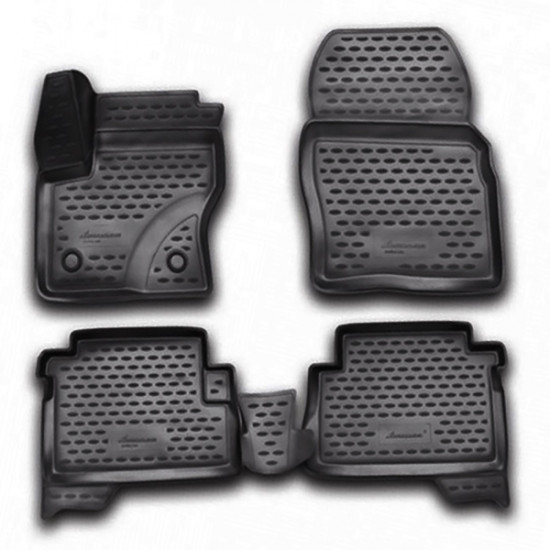 Novline FORD KUGA 5D 03/2013>10/2016 ΜΑΡΚΕ ΠΑΤΑΚΙΑ ΣΕ ΣΚΑΦΗ NOVLINE (ΓΚΡΙ) - 4 ΤΕΜ.
