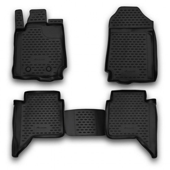 Novline FORD RANGER 4D 2011> ΜΑΡΚΕ ΠΑΤΑΚΙΑ ΣΕ ΣΚΑΦΗ NOVLINE (ΜΑΥΡΟ) - 4 ΤΕΜ.