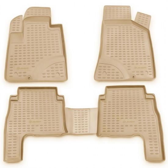 Novline HYUNDAI SANTA FE 2006-2010 ΜΑΡΚΕ ΠΑΤΑΚΙΑ ΣΕ ΣΚΑΦΗ NOVLINE (ΜΠΕΖ) - 4 ΤΕΜ.