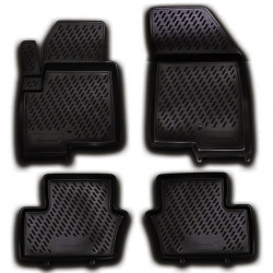 Novline JEEP COMPASS 5D 2011>2016> ΠΑΤΑΚΙΑ ΜΑΡΚΕ ΛΑΣΤΙΧΟ ΣΚΑΦΑΚΙΑ (ΜΑΥΡΟ) - 4ΤΕΜ.