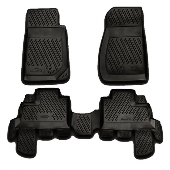 Novline JEEP WRANGLER 5D 2007>  ΜΑΡΚΕ ΠΑΤΑΚΙΑ ΣΕ ΣΚΑΦΗ NOVLINE (ΜΑΥΡΟ) - 4 ΤΕΜ.