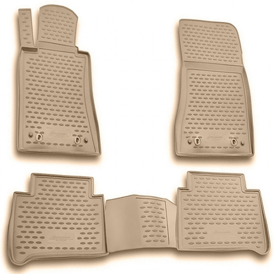 Novline MERCEDES W210/W211 2002-2009  ΜΑΡΚΕ ΠΑΤΑΚΙΑ ΣΕ ΣΚΑΦΗ NOVLINE (ΜΠΕΖ) - 4 ΤΕΜ.