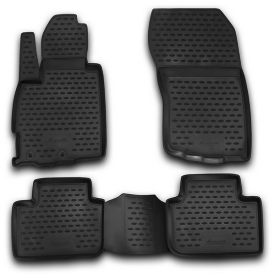 Novline MITSUBISHI ASX 5D 2010> ΜΑΡΚΕ ΠΑΤΑΚΙΑ ΣΕ ΣΚΑΦΗ NOVLINE (ΜΑΥΡΟ) - 4 ΤΕΜ.