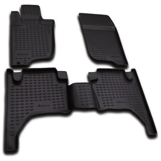 Novline MITSUBISHI L200 IV 2005>2015 ΜΑΡΚΕ ΠΑΤΑΚΙΑ ΣΕ ΣΚΑΦΗ NOVLINE (ΜΑΥΡΟ) - 4 ΤΕΜ.