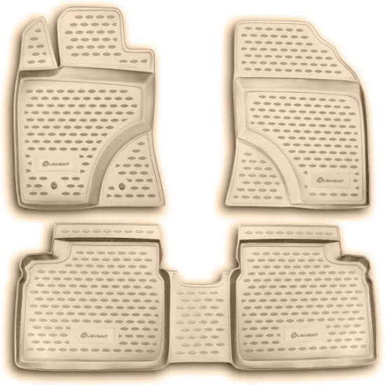 Novline TOYOTA AVENSIS 01/2009-2011 4ΤΕΜ. ΜΠΕΖ ΠΑΤ.ΜΑΡΚ.ΛΑΣΤΙΧΟ