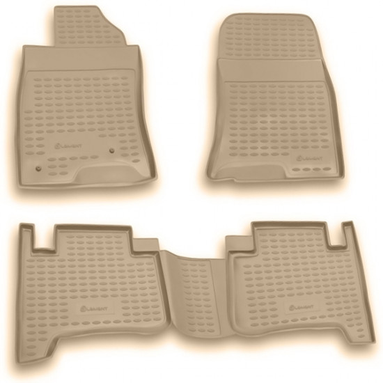 Novline TOYOTA LAND CRUISER PRADO 01/2003-12/2009 4ΤΕΜ. ΜΠΕΖ ΠΑΤ.ΜΑΡΚ.ΛΑΣΤΙΧΟ ΣΚΑΦΑΚΙΑ