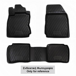 Novline VW TOURAN 5D 2015> ΜΑΡΚΕ ΠΑΤΑΚΙΑ ΣΕ ΣΚΑΦΗ NOVLINE (ΜΑΥΡΟ) - 4 ΤΕΜ.