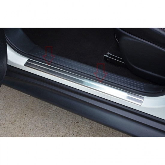 Omtec NISSAN JUKE 2010> ΜΑΡΣΠΙΕ ΕΣΩΤΕΡΙΚΑ ΧΡΩΜΙΟ 2ΤΕΜ.