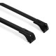 Omtec NISSAN QASHQAI 07-14 ΜΠΑΡΕΣ ΟΡΟΦΗΣ ΧΑΜΗΛΕΣ ΑΛΟΥΜΙΝΙΟΥ ΜΑΥΡΕΣ ΜΕ ΚΛΕΙΔΙ 2ΤΕΜ
