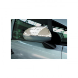 Omtec OPEL CORSA D HB 5D / 3D 2006-2015 / OPEL CORSA E HB 5D 2015+ ΚΑΠΑΚΙΑ ΚΑΘΡΕΦΤΩΝ ΧΡΩΜΙΟΥ 2 ΤΕΜ. ΜΕΤΑΛΛΙΚΑ