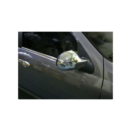 Omtec RENAULT TWINGO II HB 2001-2014 / SYMBOL / THALIA 2009-2013 ΚΑΠΑΚΙΑ ΚΑΘΡΕΦΤΩΝ ΧΡΩΜΙΟΥ 2 ΤΕΜ. ΠΛΑΣΤΙΚΑ Omtec RENAULT TWINGO II HB 2001-2014 / SYMBOL / THALIA 2009-2013 ΚΑΠΑΚΙΑ ΚΑΘΡΕΦΤΩΝ ΧΡΩΜΙΟΥ 2 ΤΕΜ. ΠΛΑΣΤΙΚΑ