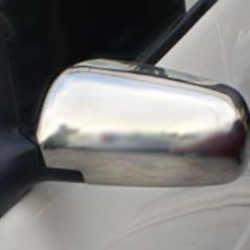 Omtec SKODA OCTAVIA I (A4) 00>04/SKODA OCTAVIA II (A5) 04>13 ΚΑΠΑΚΙΑ ΚΑΘΡΕΦΤΩΝ ΧΡΩΜΙΟΥ 2 ΤΕΜ. ΜΕΤΑΛΛΙΚΑ