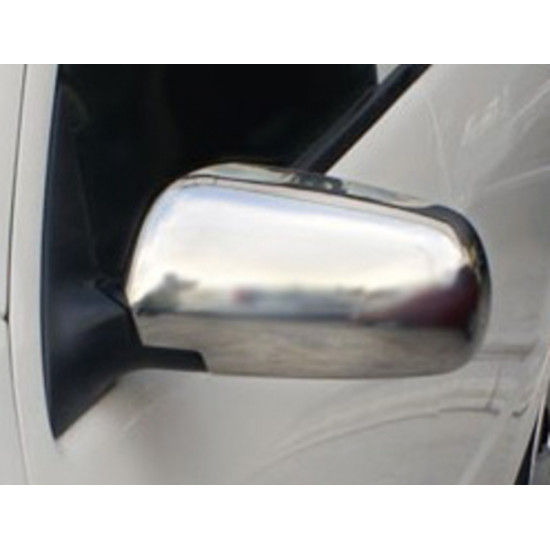 Omtec SKODA OCTAVIA I (A4) 00>04/SKODA OCTAVIA II (A5) 04>13 ΚΑΠΑΚΙΑ ΚΑΘΡΕΦΤΩΝ ΧΡΩΜΙΟΥ 2 ΤΕΜ. ΜΕΤΑΛΛΙΚΑ