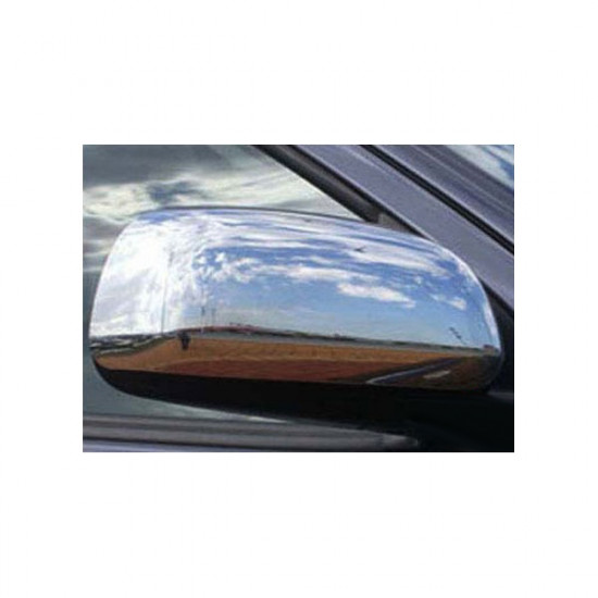 Omtec TOYOTA HI-LUX PK 2005-2012 ΚΑΠΑΚΙΑ ΚΑΘΡΕΦΤΩΝ ΧΡΩΜΙΟΥ 2 ΤΕΜ. ΜΕΤΑΛΛΙΚΑ