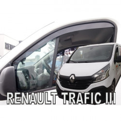 OPEL VIVARO II 2014> / RENAULT TRAFIC III 2014>/ NISSAN NV300 2018> - ΖΕΥΓΑΡΙ ΑΝΕΜΟΘΡΑΥΣΤΕΣ ΑΥΤΟΚΙΝΗΤΟΥ ΑΠΟ ΕΥΚΑΜΠΤΟ ΦΙΜΕ ΠΛΑΣΤΙΚΟ HEKO - 2 ΤΕΜ.