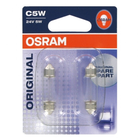 Osram C5W 24V 5W SV8,5-8 11x35mm 2ΤΕΜ.