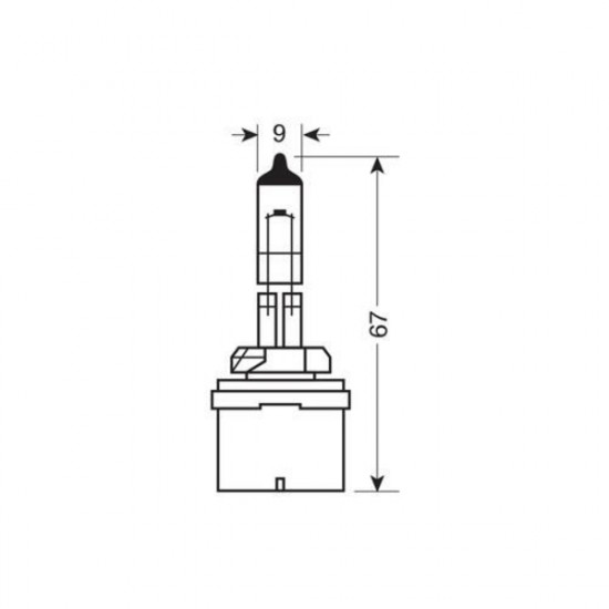 Osram H27/1 12V 27W PG13