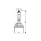 Osram H27/1 12V 27W PG13