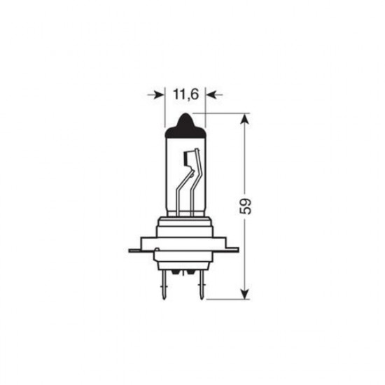 Osram H7 24V 70W PX26d